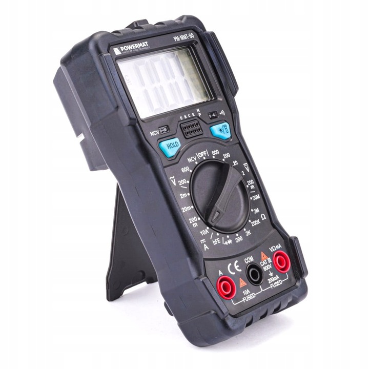 MULTIMETR CYFROWY ELEKTRYCZNY MIERNIK PRĄDU LCD