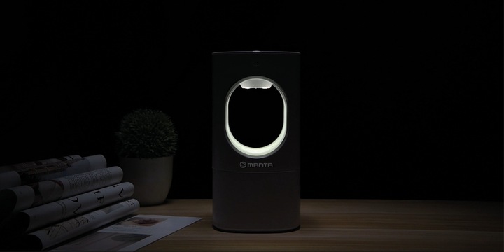 NAWILŻACZ powietrza LAMPKA NOCNA mgiełka ANTYGRAWITACYJNY