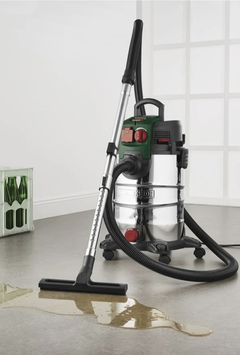 Odkurzacz PWD 30 C1 sucho mokro PARKSIDE 1500W gniazdo NAJMOCNIEJSZY