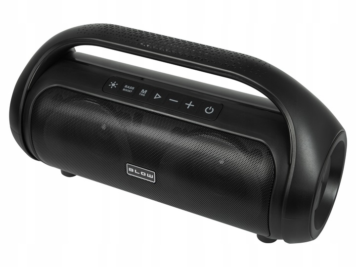 GŁOŚNIK BLUETOOTH PRZENOŚNY BEZPRZEWODOWY WODOODPORNY IPX5 RADIO FM