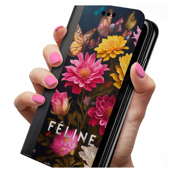 ETUI Z KLAPKĄ DO APPLE IPHONE 14 ZAMYKANE PORTFEL 2w1 WZORY JAKOŚĆ