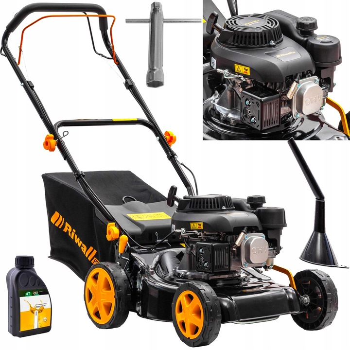 KOSIARKA SPALINOWA DO TRAWY Z NAPĘDEM 4270 7KM MOCNA KOSIARKA NAPĘD