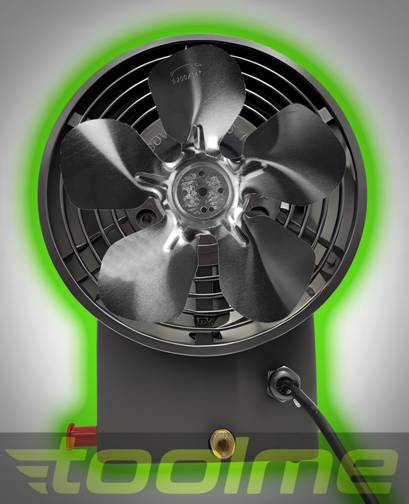 Nagrzewnica 25kW dmuchawa grzejnik na butle gazowa z TERMOSTATEM LCD TM182