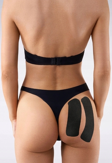TAŚMA MODELUJĄCA Julimex Secret Tape PLASTRY stylizujące biust pośladki 5cm