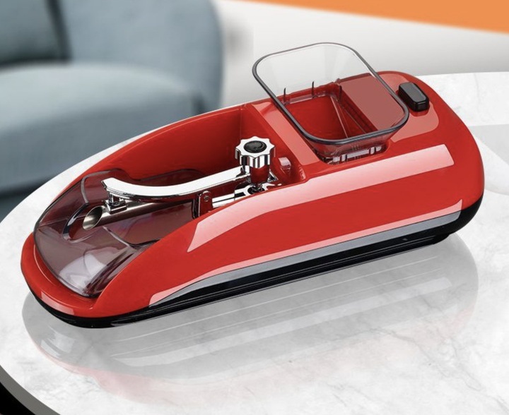 Maszynka automatyczna solidna nabijarka do papierosów tytoń gilz czerwona