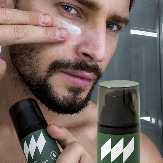 KREM pod OCZY dla MĘŻCZYZN z olejem arganowym PRZECIW ZMARSZCZKOM