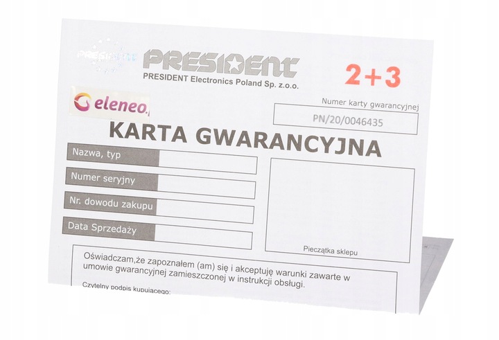 CB Radio PRESIDENT Bil Bily ASC małe rozmiary A6P