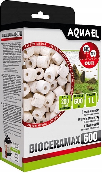 AQUAEL BIOCERAMAX 600 Wkład ceramiczny Biologiczny do akwarium 1L