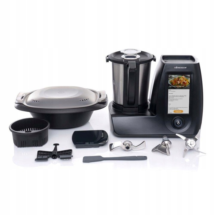 Robot kuchenny gotujący wielofunkcyjny Termorobot PRZEPISY Kohersen
