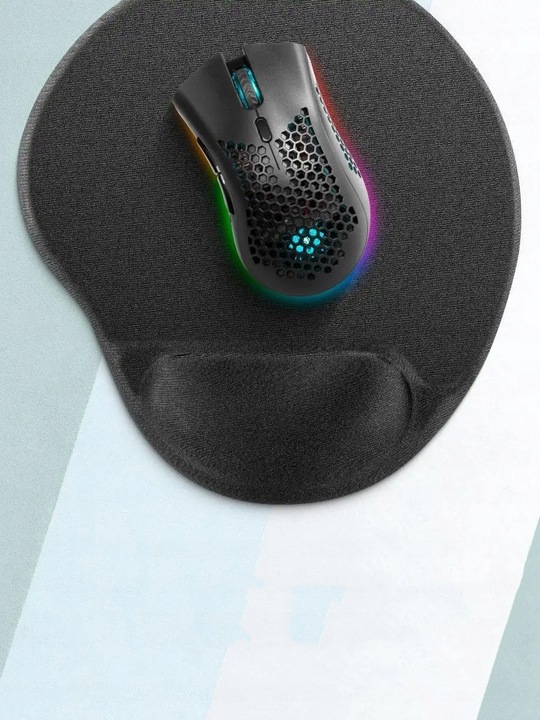 Podkładka pod Mysz i Nadgarstek EASY WORK Defender Duża Żelowa Antypoślizg