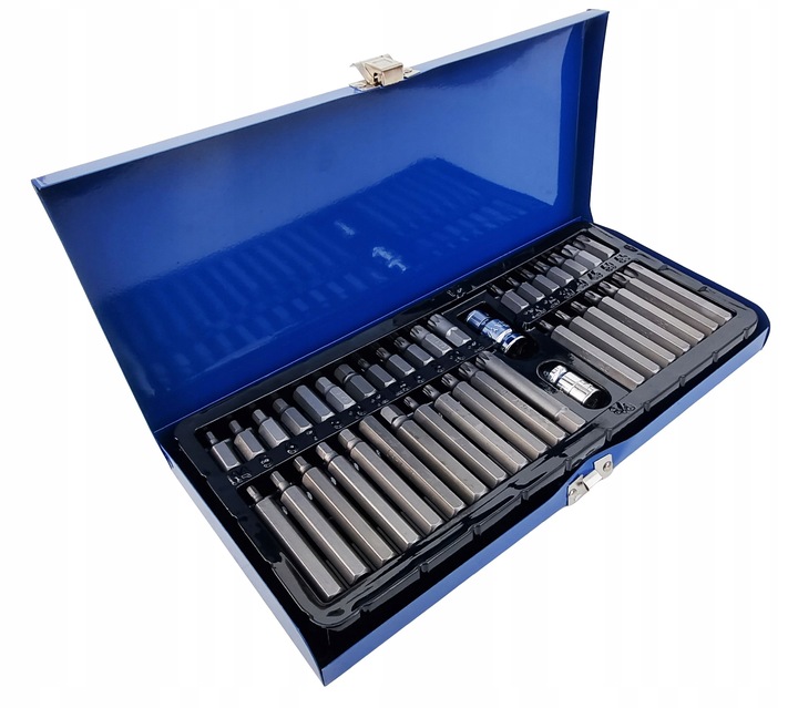 ZESTAW BITÓW KLUCZY IMBUS SPLINE TORX 40 el BITY