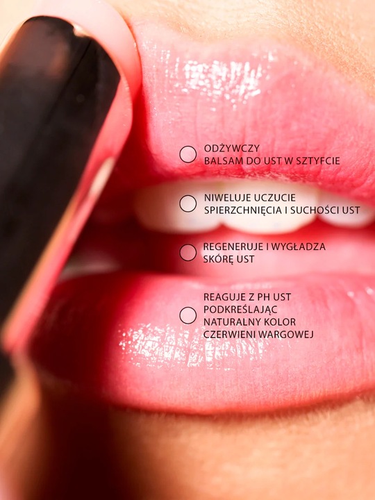 Pomadka do ust balsam odżywczy reagujący z pH 3 ml Swederm Chameleon