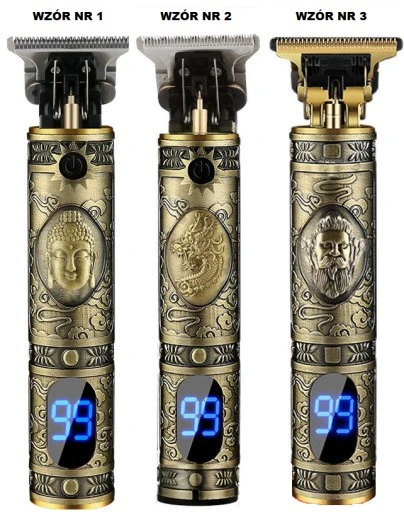 TRYMER MASZYNKA DO STRZYŻENIA BRODY RÓŻNE WZORY