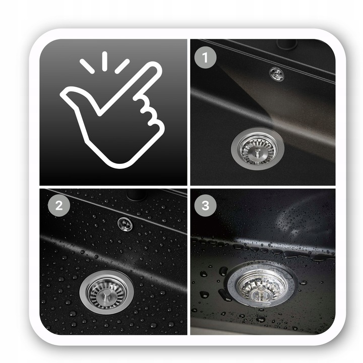 IMPREGNAT do zlewozmywaków CZARNYCH GRANITOWYCH pielęgnacja nabłyszczacz