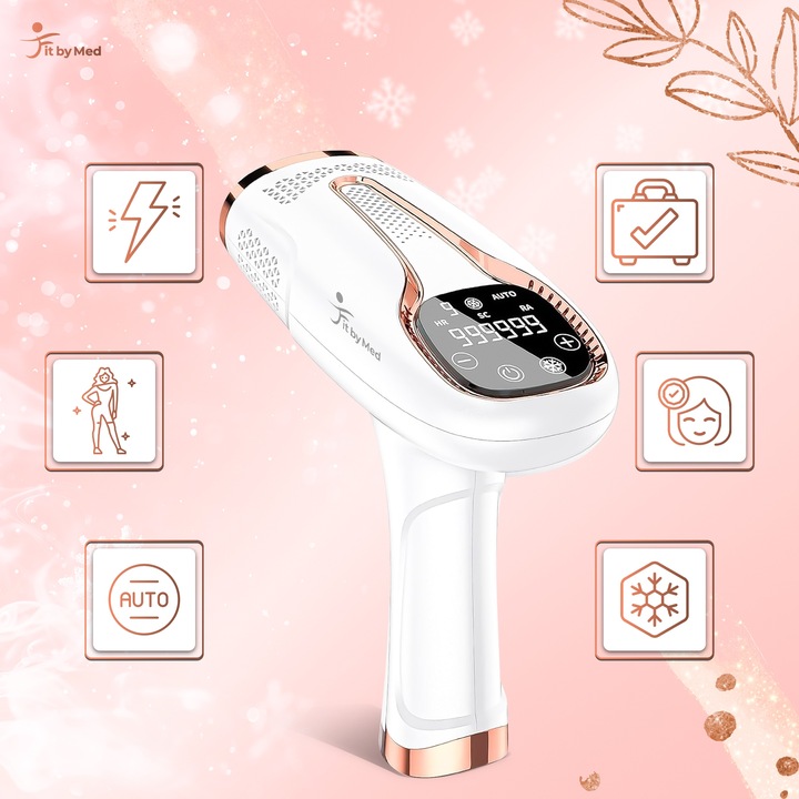 DEPILATOR LASEROWY IPL DO WŁOSÓW TWARZY CIAŁA BIKINI DEPILACJA