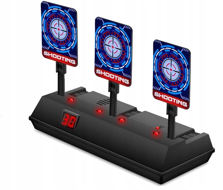 Tarcza elektryczna dźwięki cel strzelnica do wyrzutni karabinu pistoletu