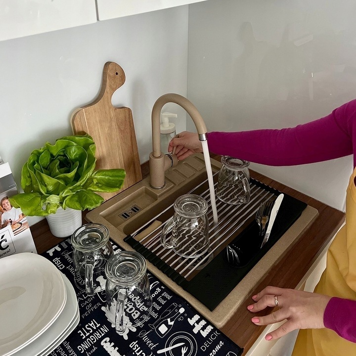 Szklane KUBKI DO KAWY HERBATY szklanki DO NAPOJÓW 6xKUBEK CARLO 450ml Tadar