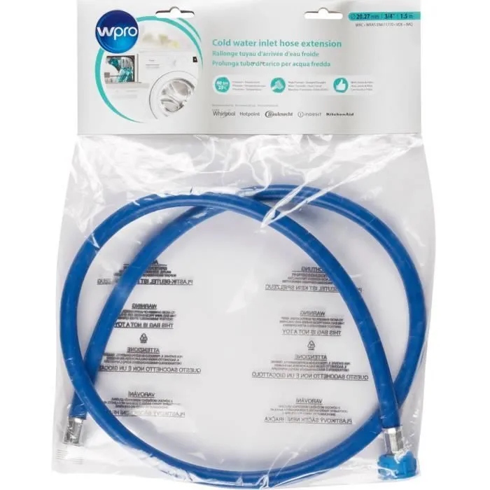 PRZEDŁUŻKA węża AQUASTOP ZMYWARKI / PRALKI 1,5m