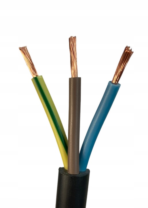 Przewód kabel H05VV-F OWY 3x2,5mm2 20mb PRZEDŁUŻACZ