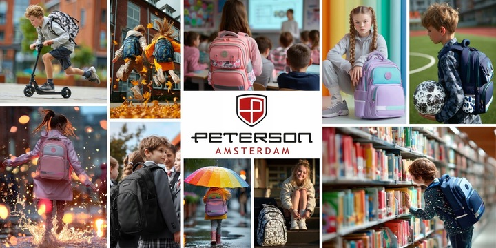 Plecak szkolny młodzieżowy dla chłopca dla dziewczynki tornister