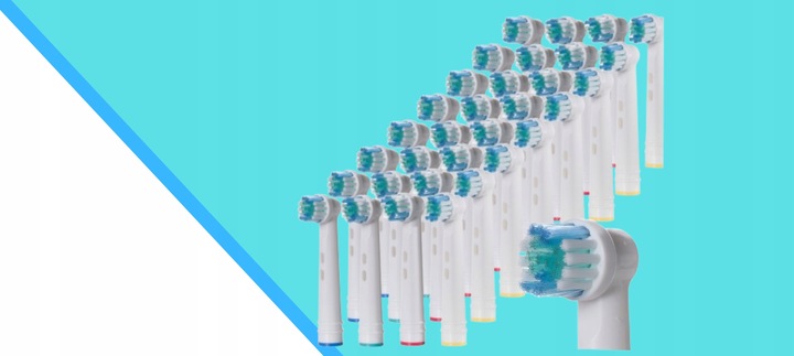 32x Końcówki do szczoteczki elektrycznej BRAUN Oral-B 32 szt EB-17P