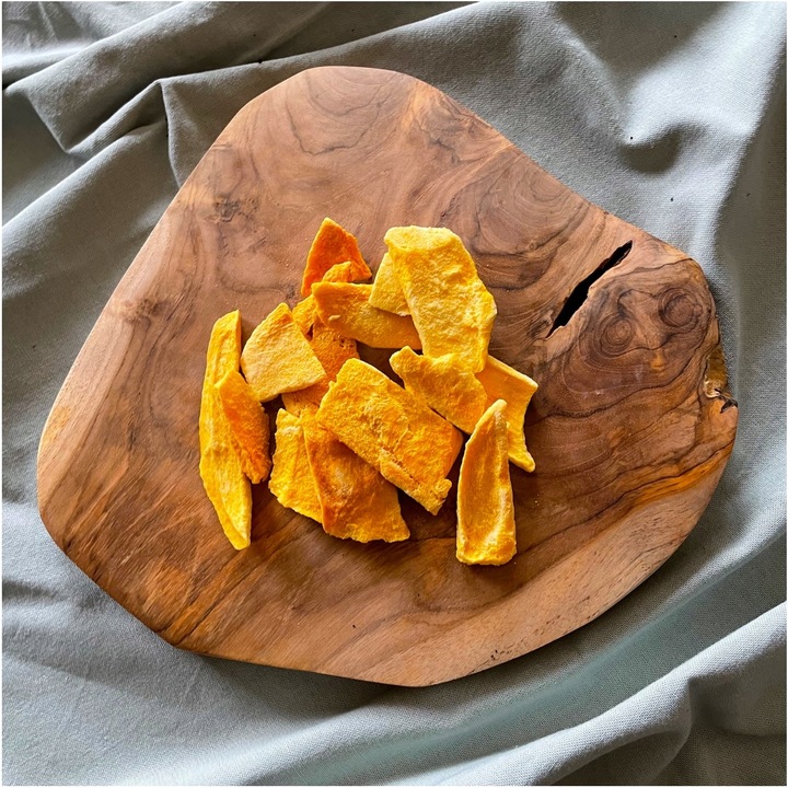 Mango Liofilizowane 100g PLASTRY, suszone mrozem PREMIUM HiFOOD