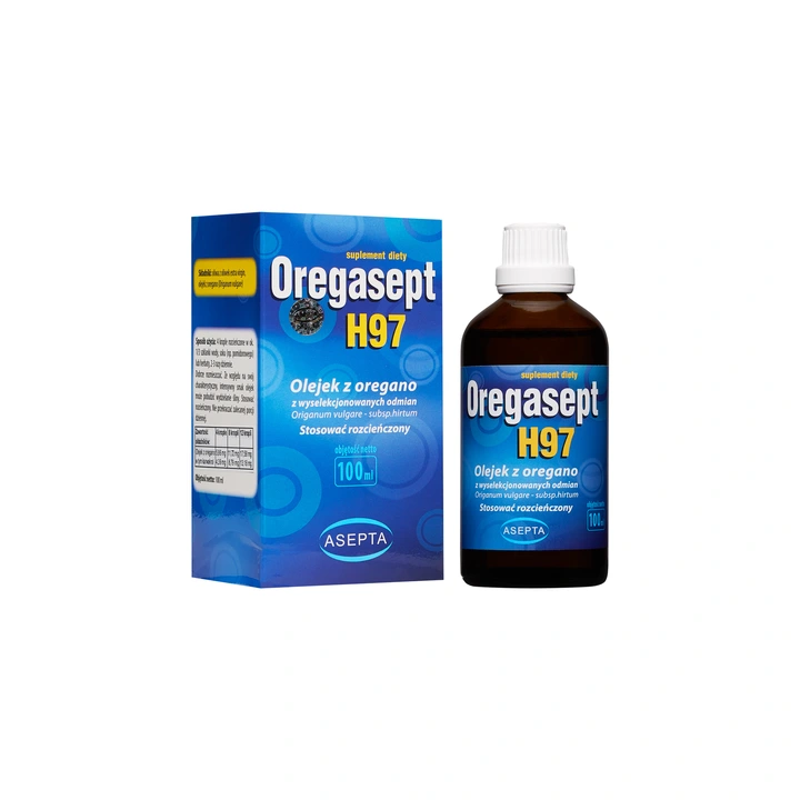 Oregasept H97 100ML olejek z oregano ASEPTA