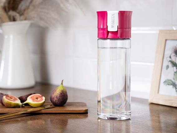 BRITA butelka filtrująca Vital Energetyczny róż + 1 filtr do wody