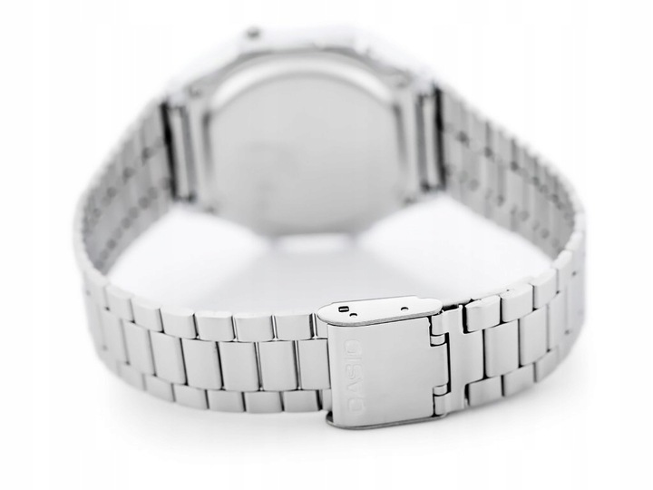 ZEGAREK MĘSKI CASIO RETRO VINTAGE A168WA stoper alarm datownik +BOX