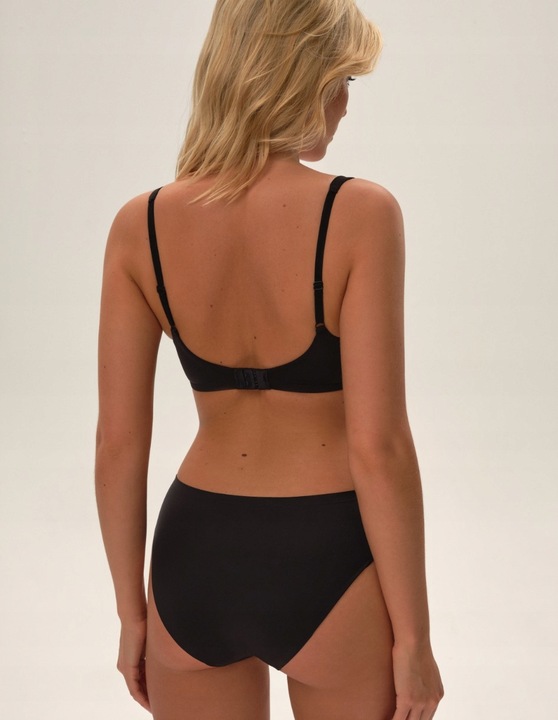 3x Figi majtki damskie bezszwowe białe czarne brązowe Bloovii Pachisi XL