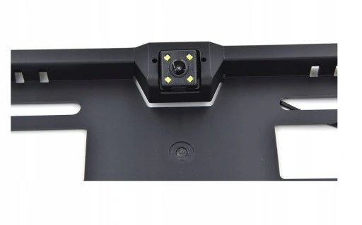 KAMERA COFANIA Z LED W RAMCE TABLICA REJESTRACYJNA