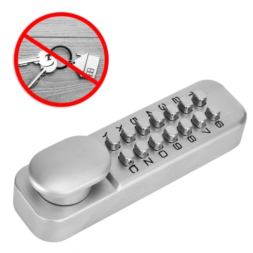 KLAMKA ZAMEK SZYFROWY MECHANICZNY KOD BEZ BATERII