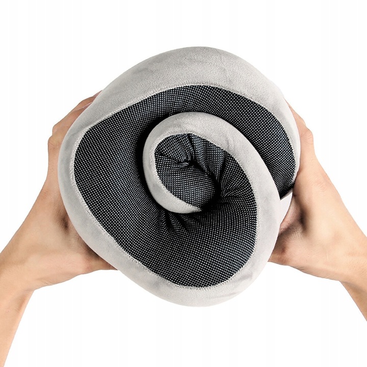 Poduszka podróżna ortopedyczna do spania rogal zagłówek turystyczna memory