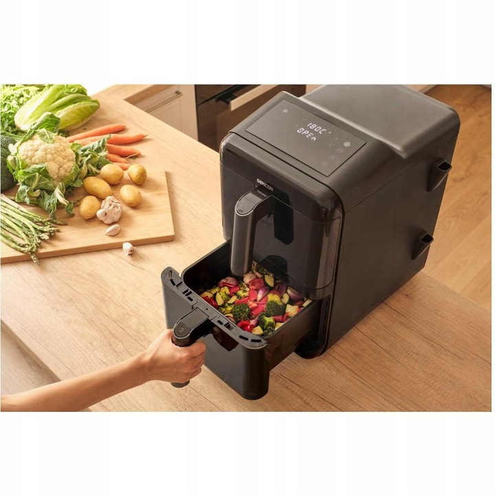 Air Fryer Frytkownica beztłuszczowa Sencor 1250BK 11,6L 3000W 10