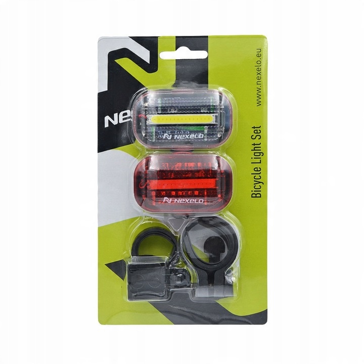 Lampki rowerowe lampka rowerowa przednia tylna na rower do roweru zestaw