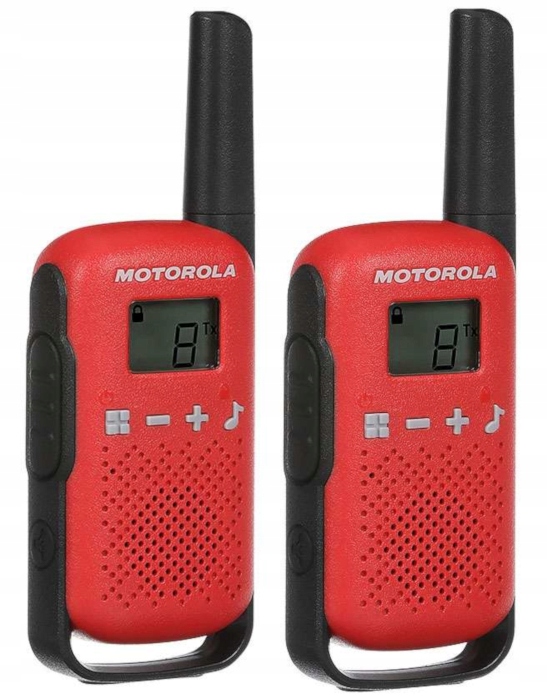 MOTOROLA T42 GO LIVE KRÓTKOFALÓWKI PMR 4szt. 4km