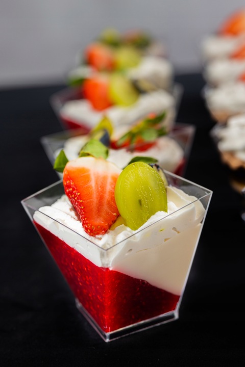 Pucharki do deserów na przekąski FINGERFOOD 200ml