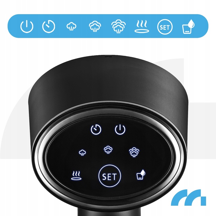 PAROWNICA DO UBRAŃ ŻELAZKO PAROWE STEAMER ZESTAW KLIPS ETUI 2000W