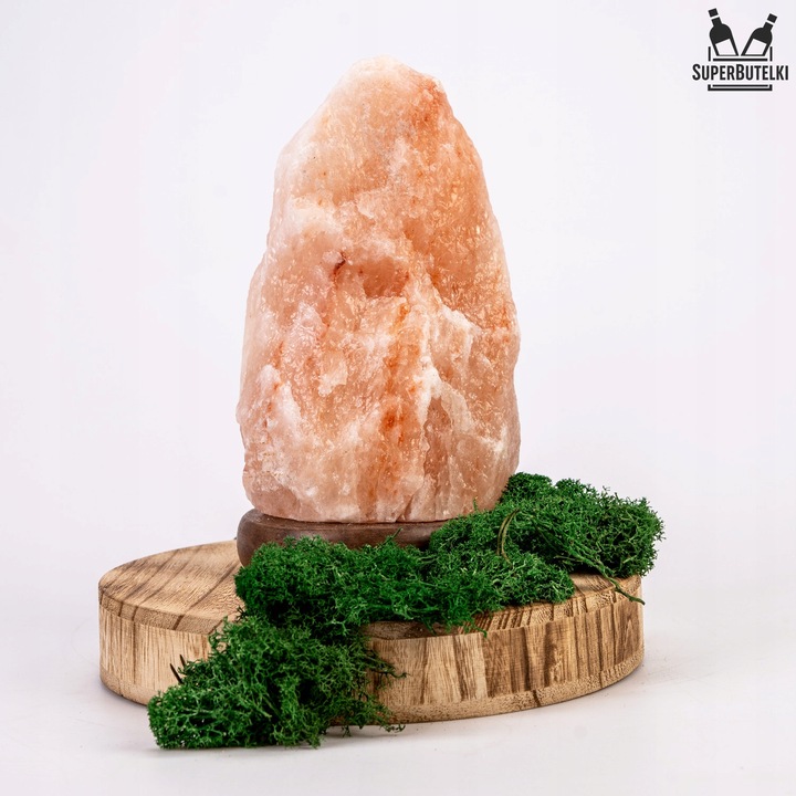 LAMPA SOLNA 2-3 kg lampka NOCNA sól himalajska JONIZATOR naturalna z soli