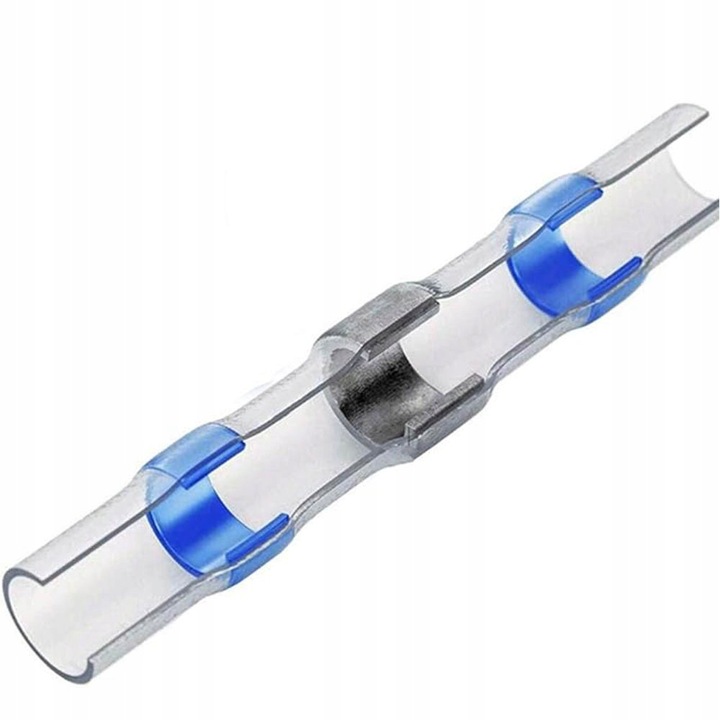 SZYBKOZŁĄCZKA KONEKTOR KABLI Z CYNĄ ZESTAW 100SZT + KOSZULKI