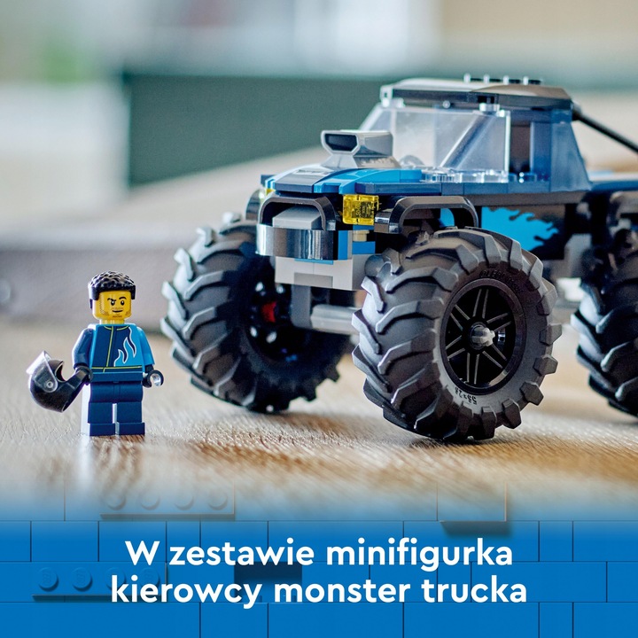 LEGO City Niebieski monster truck 60402