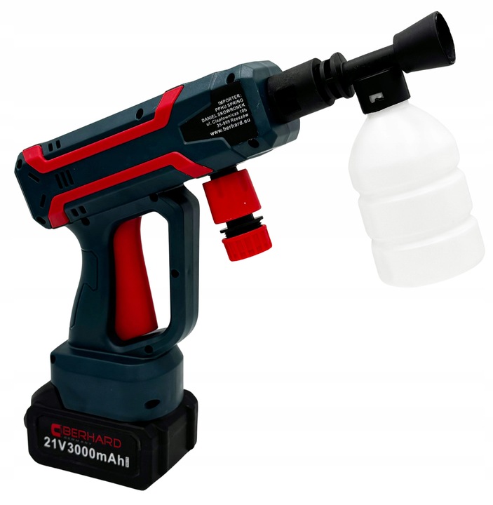 MYJKA CIŚNIENIOWA AKUMULATOROWA BEZPRZEWODOWA MOBILNA Z ZASYSANIEM