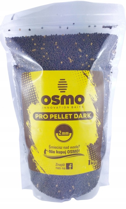 osmo pro method feeder dark pellet 2mm 1kg zanęta