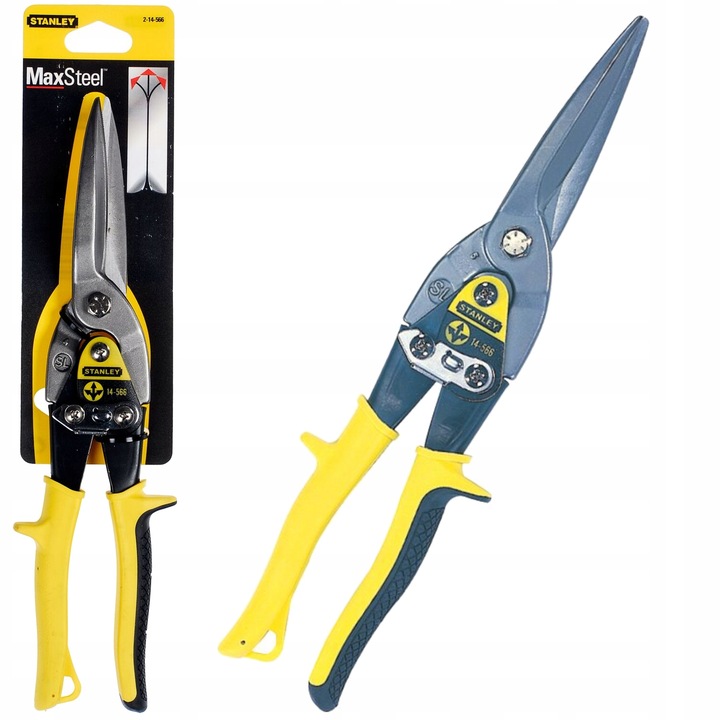Nożyce proste długie do blachy MAXSTEEL STANLEY
