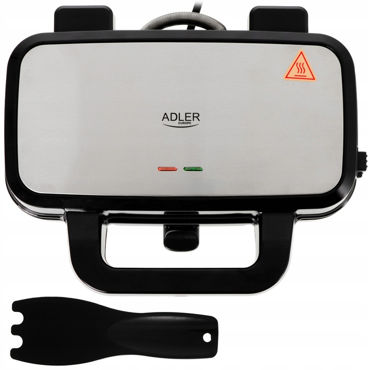 Opiekacz Gofrownica Grill 3w1 Toster Regulacja Temperatury Adler AD