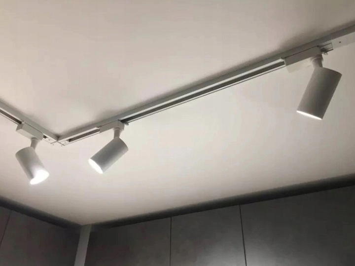 Zestaw Szynoprzewód 2m + 1m + łącznik + 5x GU10