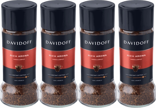 Davidoff Rich rozpuszczalna 100g x 4