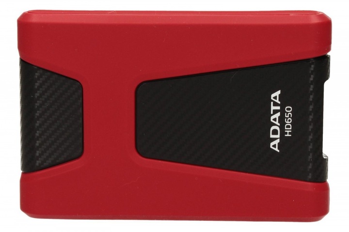 Dysk zewnętrzny HDD ADATA HD650 (1TB; 2.5"; USB 3.2; czerwony)