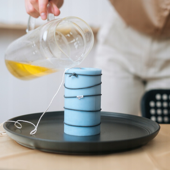 Wosk sojowy KeraSoy Pillar 4120 do świec wolnostojących pastylki 2 kg