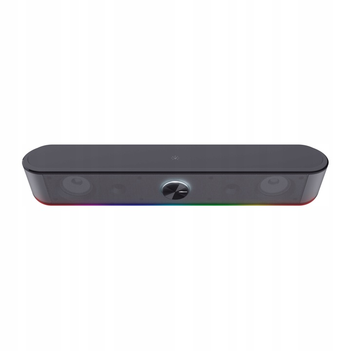 GŁOŚNIK SOUNDBAR KOMPUTEROWY PC RGB LED 12W GAMINGOWY STEREO